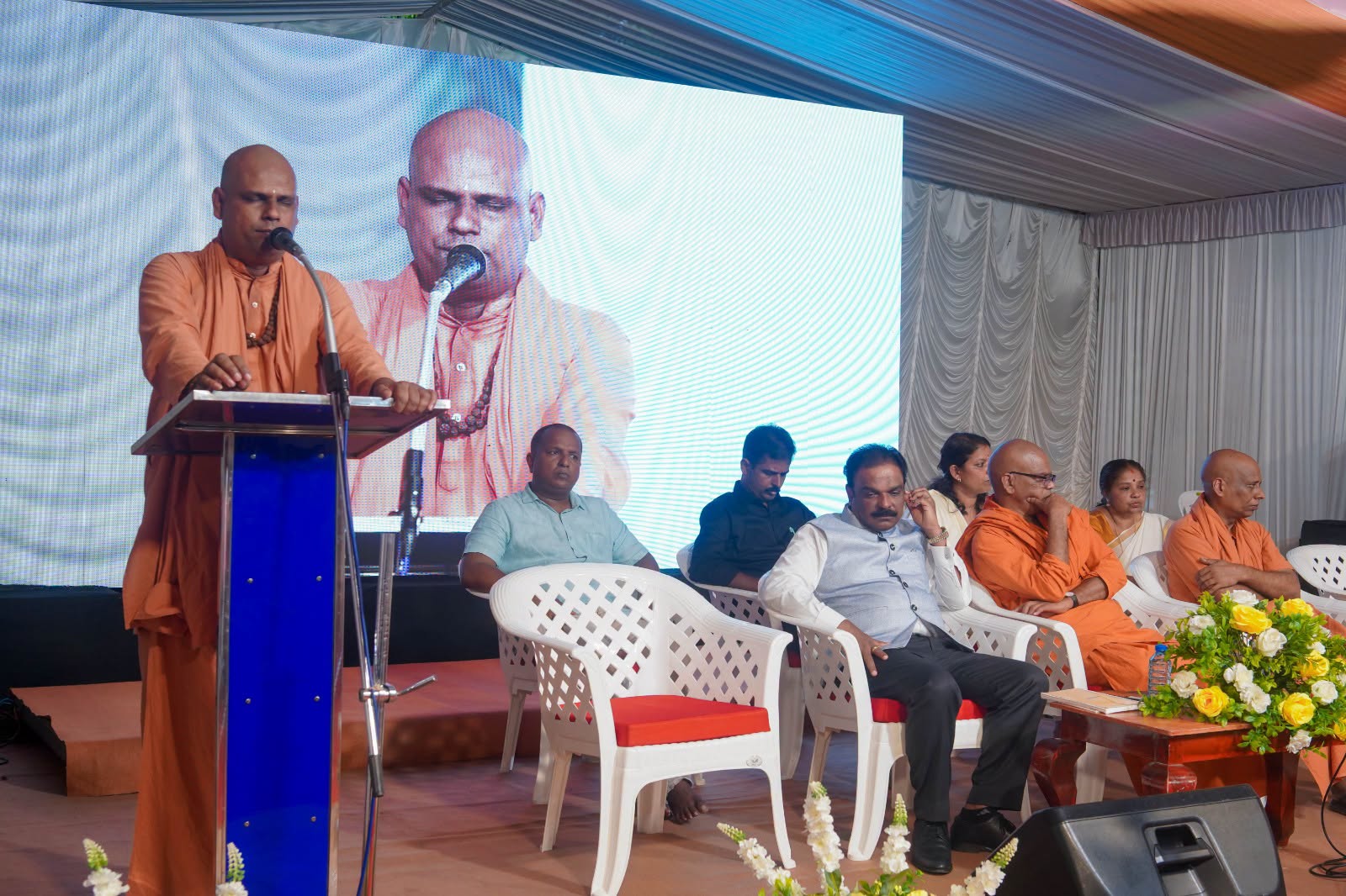 ശിവഗിരി മഠത്തിൻ്റെ ശാഖാ മഠമായ മുഹമ്മ  വിശ്വഗാജി മഠത്തിലെ പ്രതിഷ്ഠ വാർഷിക മഹോത്സവം